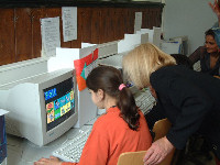 Computerraum mit Lernspielen